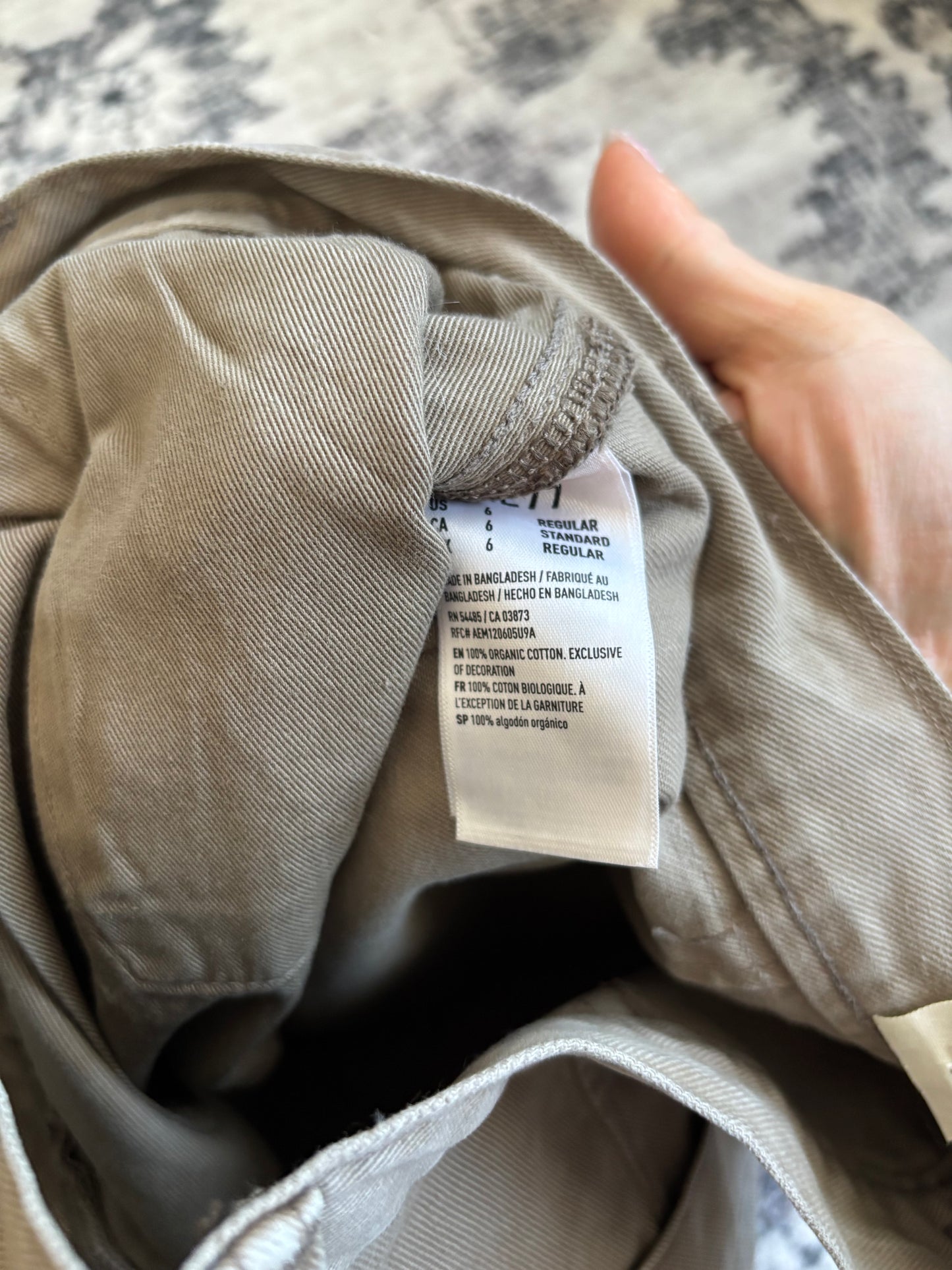 AE Premium Barrel Jean NWT | 6/28 (N238M8)