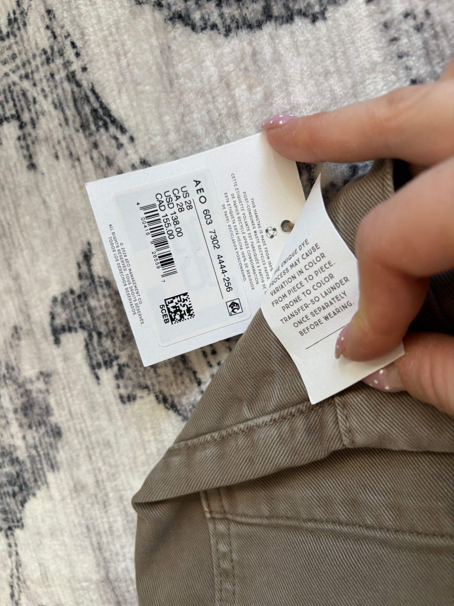 AE Premium Barrel Jean NWT | 6/28 (N238M8)