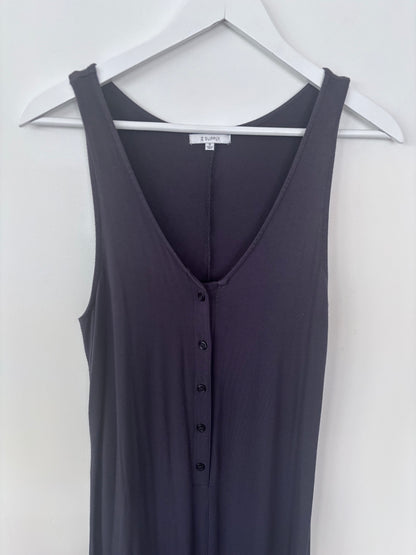 Z Supply Dark Grey Mojave Jumpsuit | Sz Small (Oversized)