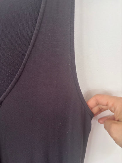 Z Supply Dark Grey Mojave Jumpsuit | Sz Small (Oversized)