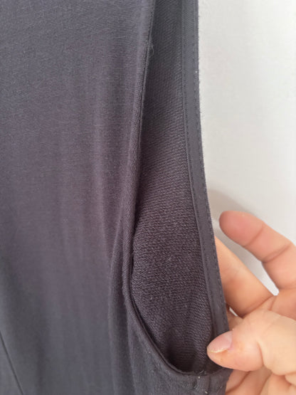 Z Supply Dark Grey Mojave Jumpsuit | Sz Small (Oversized)