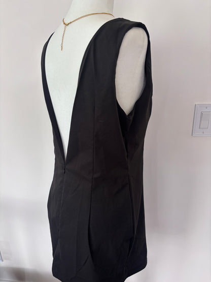 Missguided NWT Deep V Back Dress | Sz Large