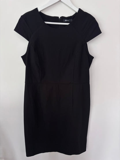 Reitmans Black Cap Sleeve Dress | Sz 14