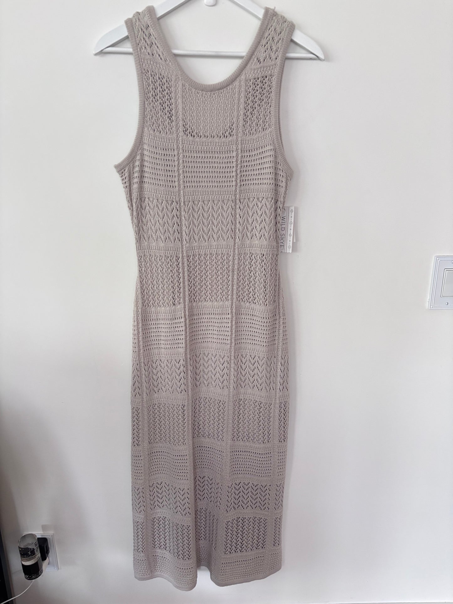 Wild Skye Pointelle Crochet Dress NWT | Sz XL (fits a Large)