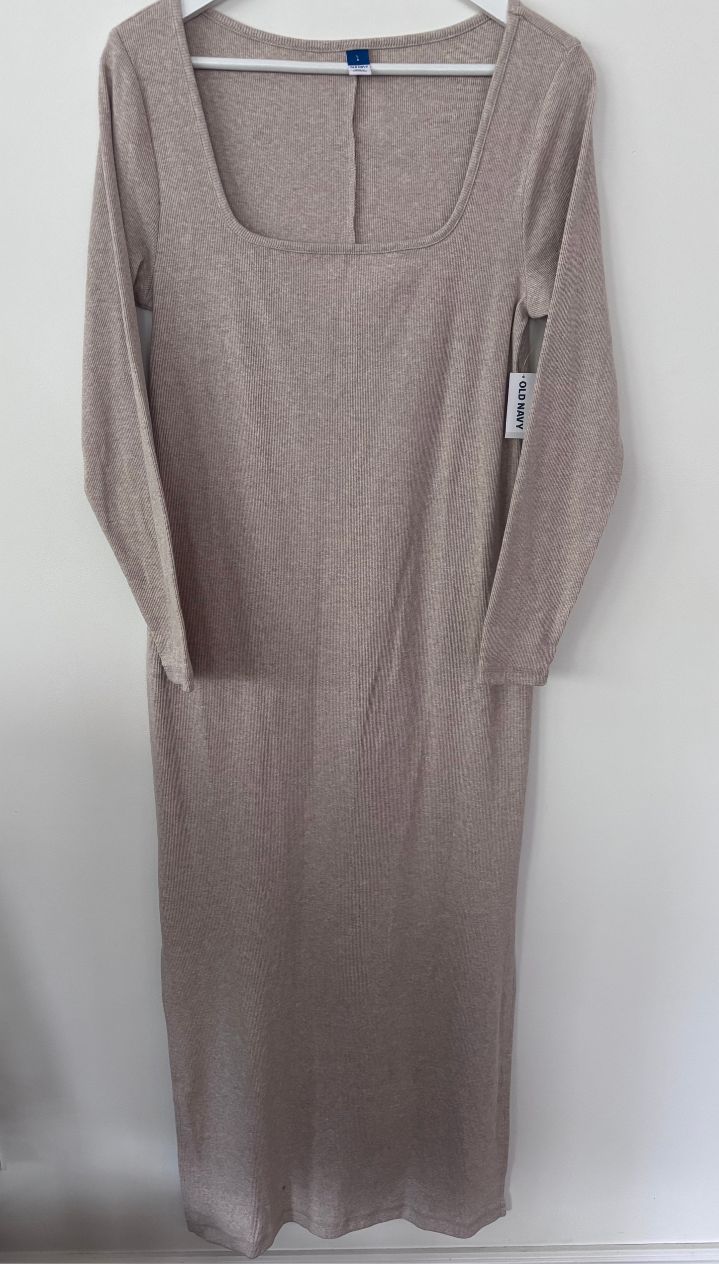 Old Navy Scoop Neck Rib-Knit Maxi Dress NWT  | Sz