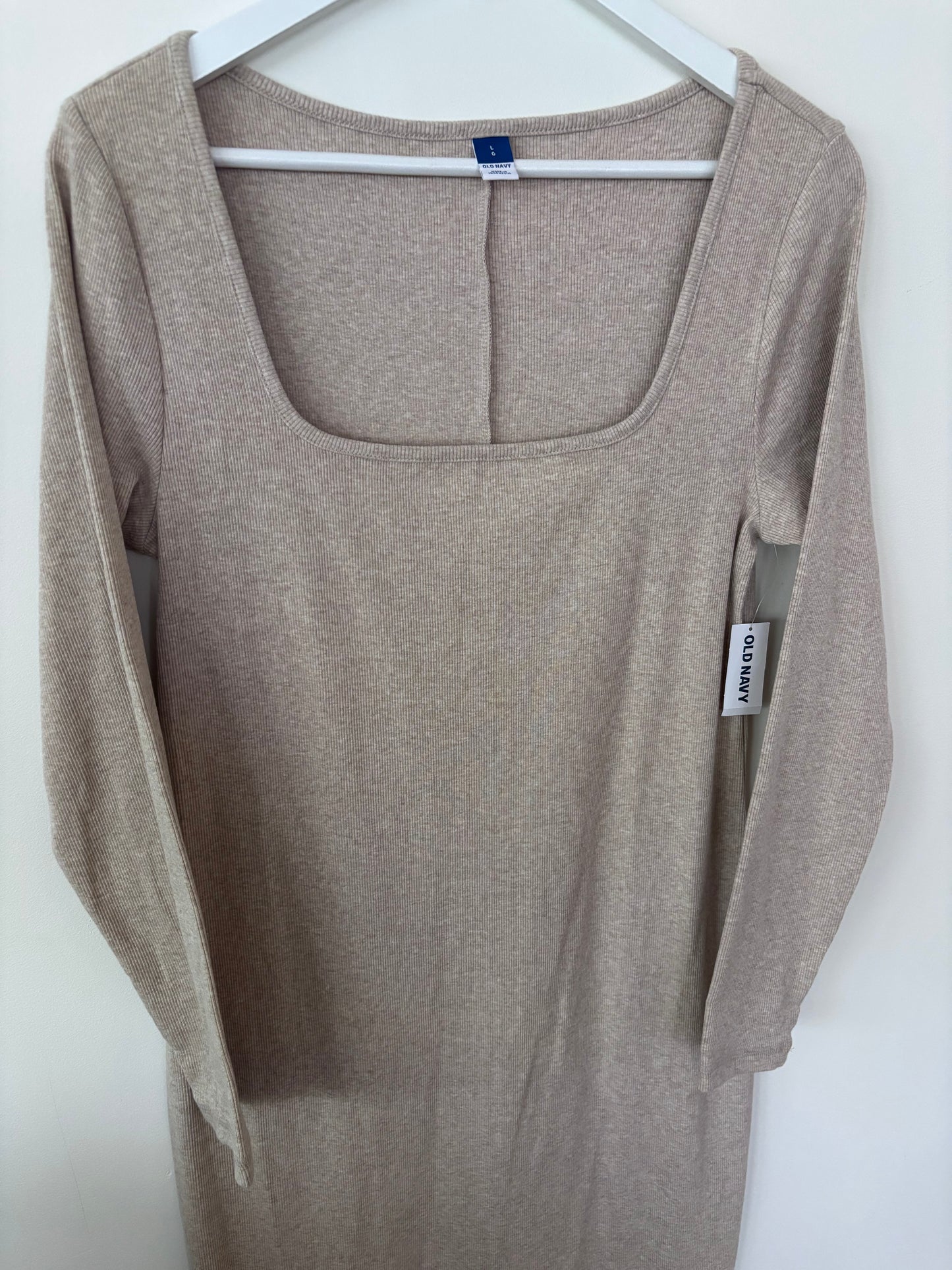 Old Navy Scoop Neck Rib-Knit Maxi Dress NWT  | Sz