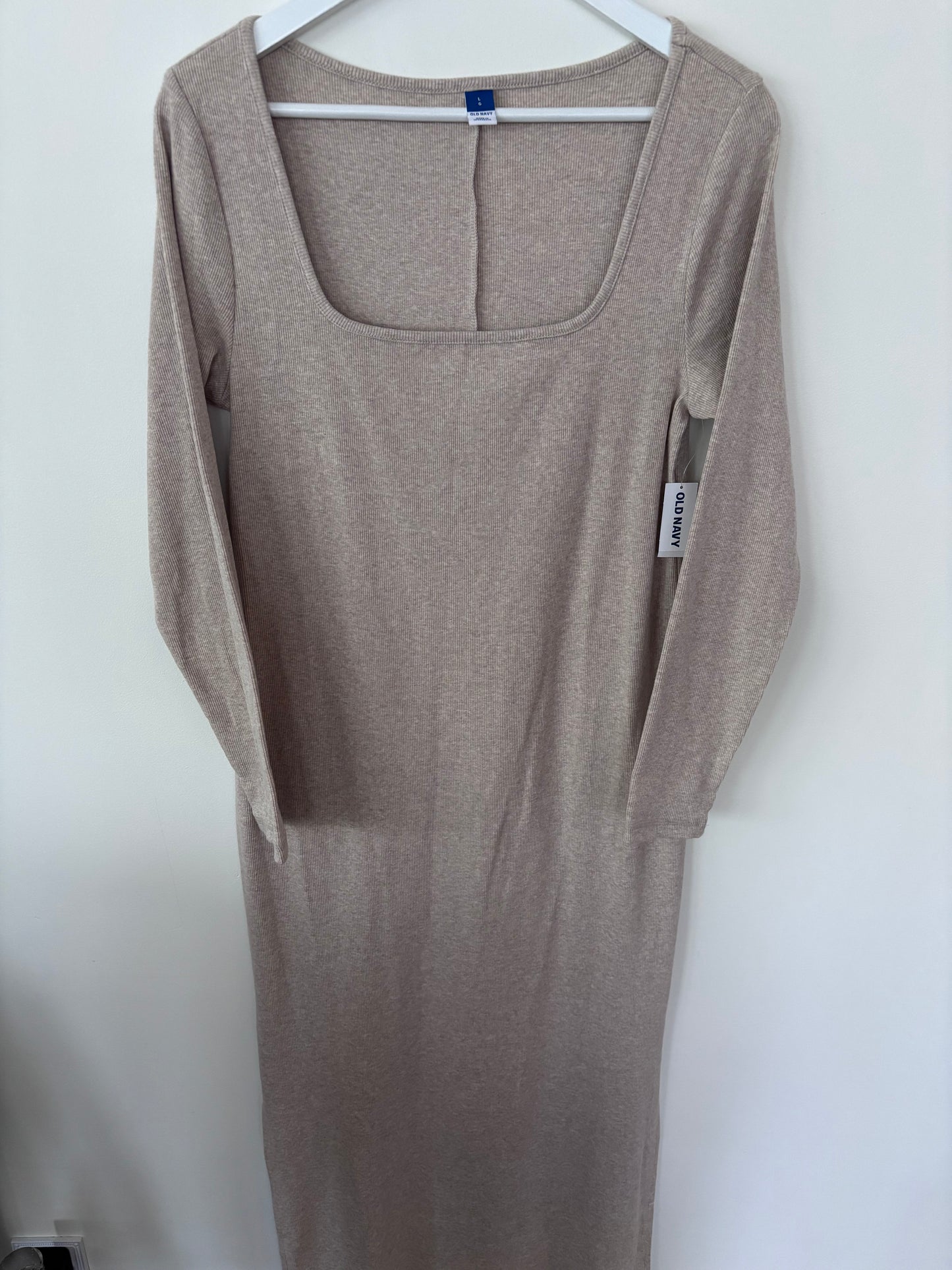 Old Navy Scoop Neck Rib-Knit Maxi Dress NWT  | Sz