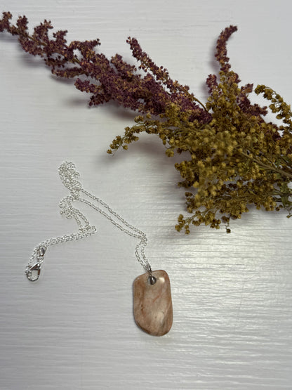 Lakeshore Rock Pendant Necklace