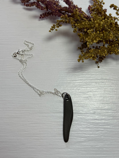 Lakeshore Rock Pendant Necklace