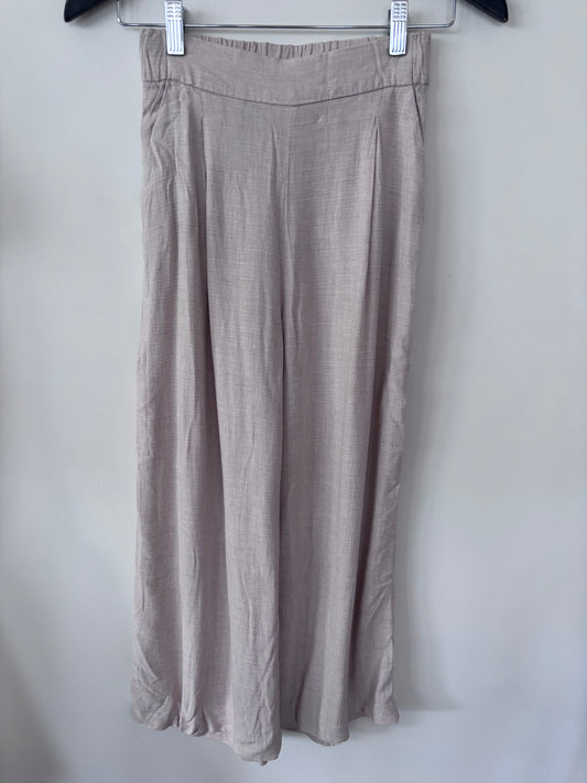 H&M Beige Pull on Pants  | Sz 2 (XS/S)