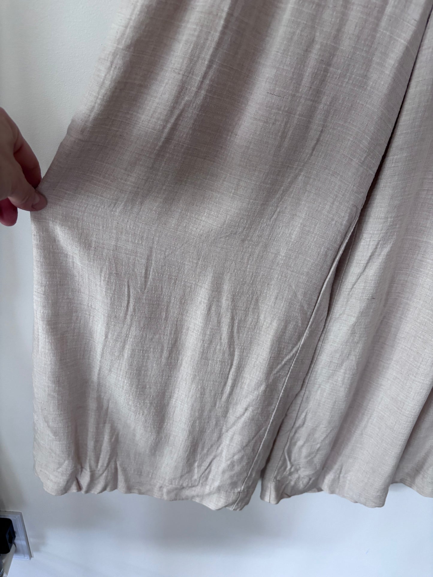 H&M Beige Pull on Pants  | Sz 2 (XS/S)