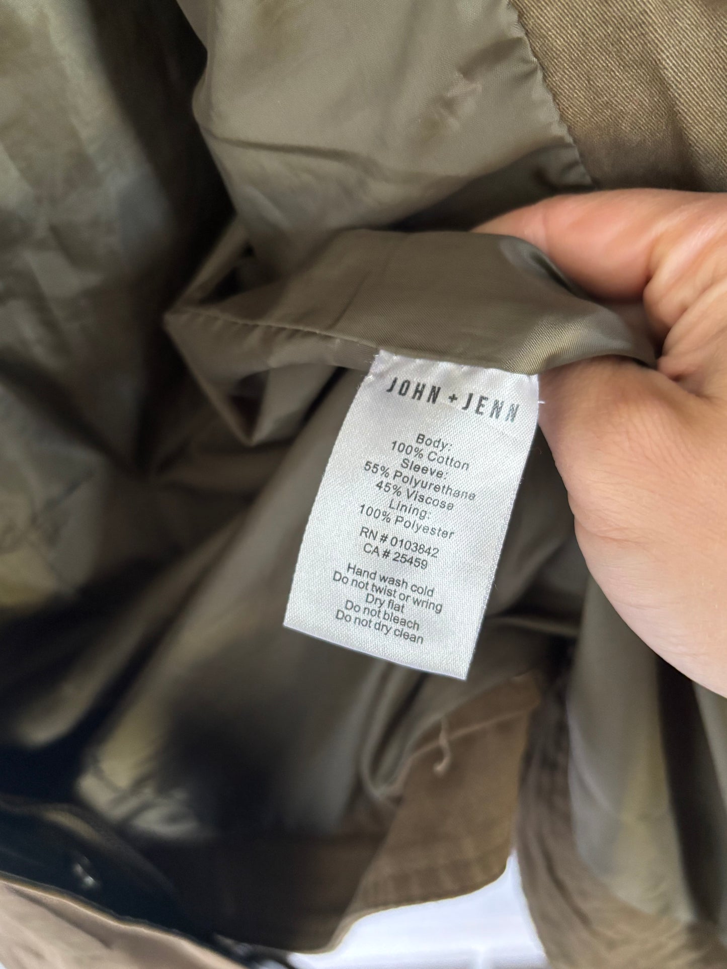 John + Jenn Faux Leather Panel Jacket | XS (would fit a small)