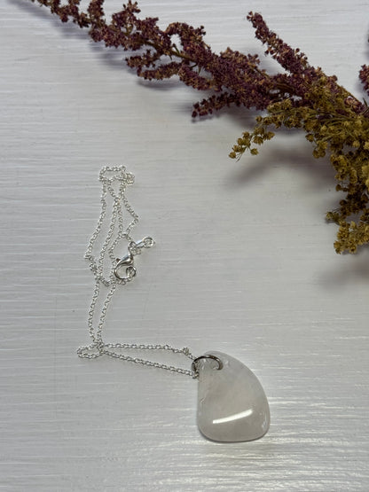 Lakeshore Rock Pendant Necklace