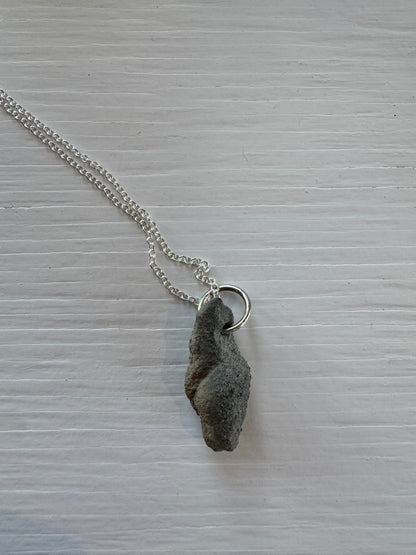 Lakeshore Rock Pendant Necklace