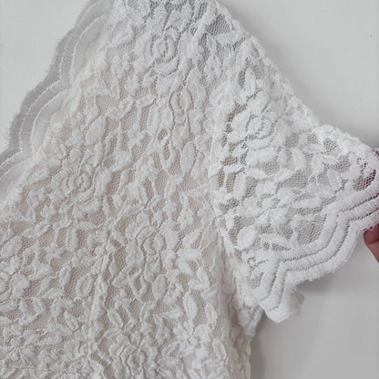 Kismet Floral Lace Top | Sz XL