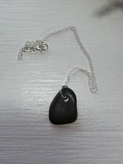 Lakeshore Rock Pendant Necklace
