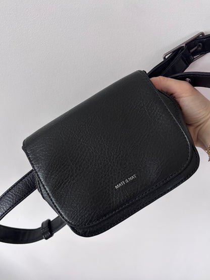 Matt & Nat Park Vegan Waist Bag in Black