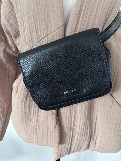 Matt & Nat Park Vegan Waist Bag in Black