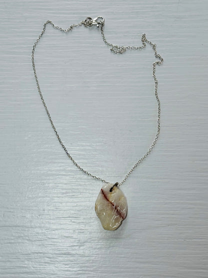 Lakeshore Rock Pendant Necklace