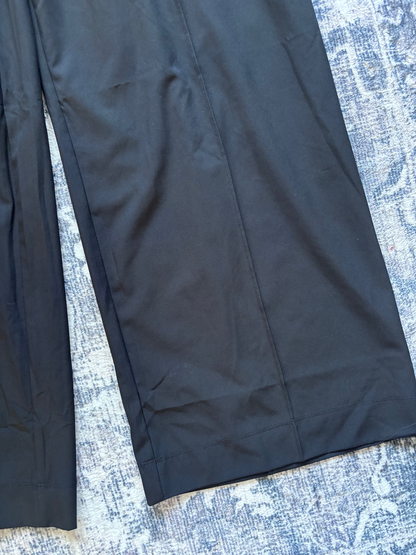 MPG Black Belted Pants | Large (medium fit)