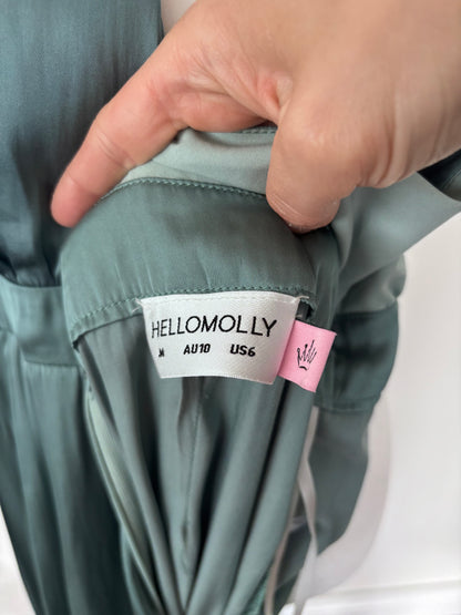 HelloMolly Silky Wide Leg Jumpsuit | Sz Medium