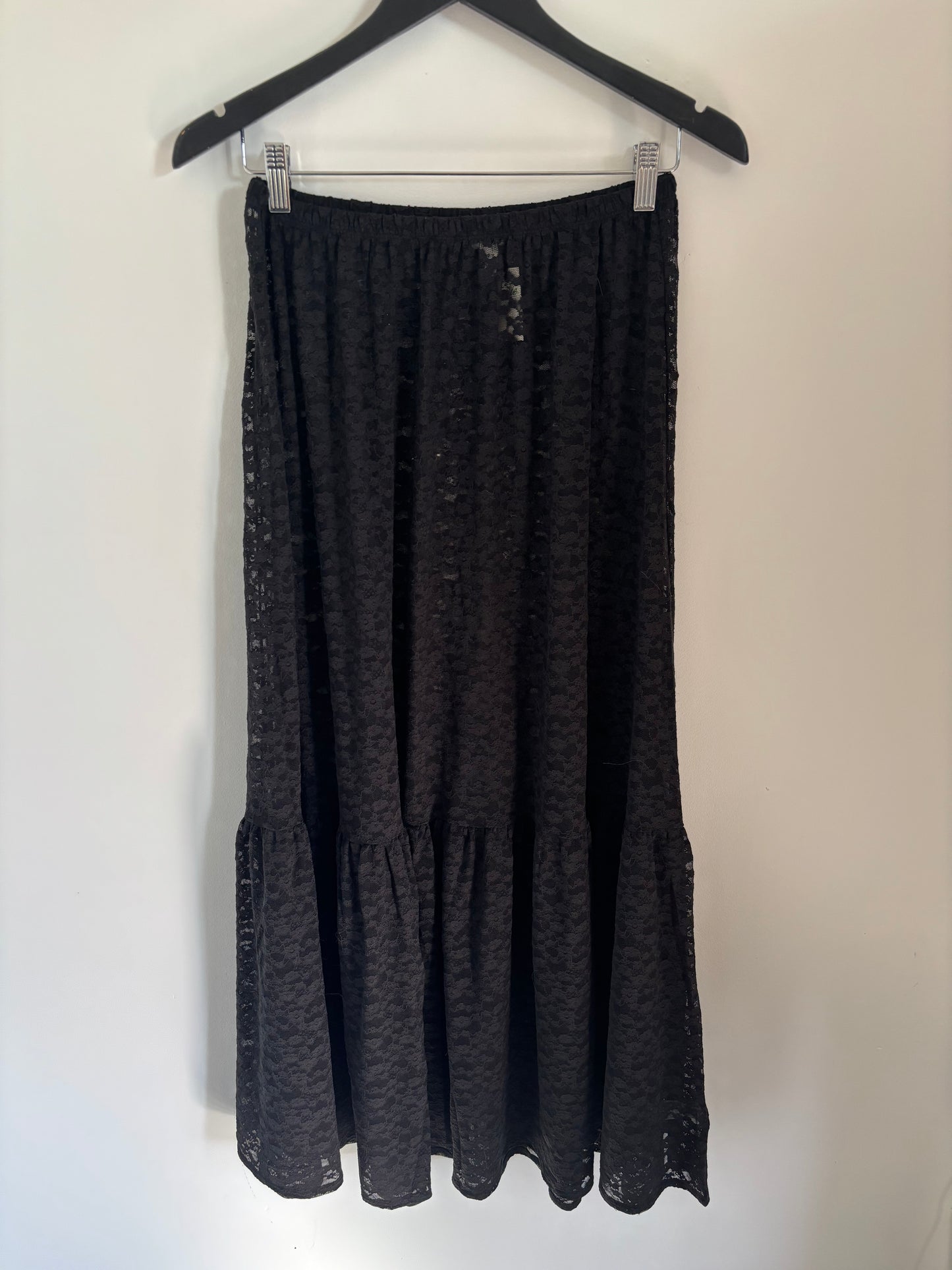 NWT Aerie Tiered Lace Maxi Skirt | Small (or fit medium)