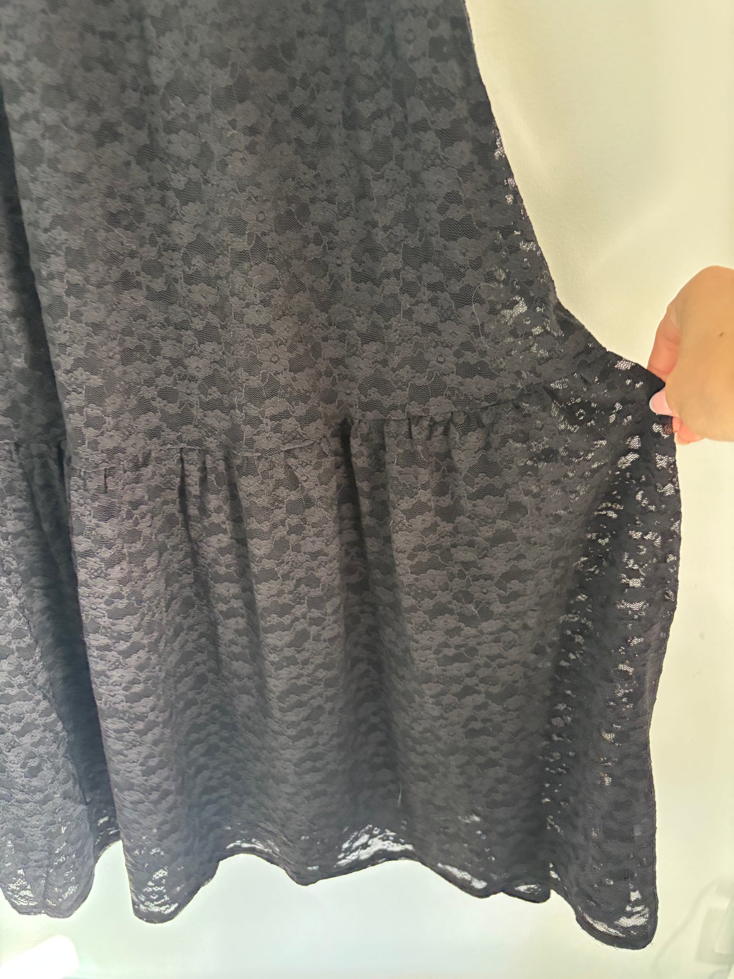 NWT Aerie Tiered Lace Maxi Skirt | Small (or fit medium)