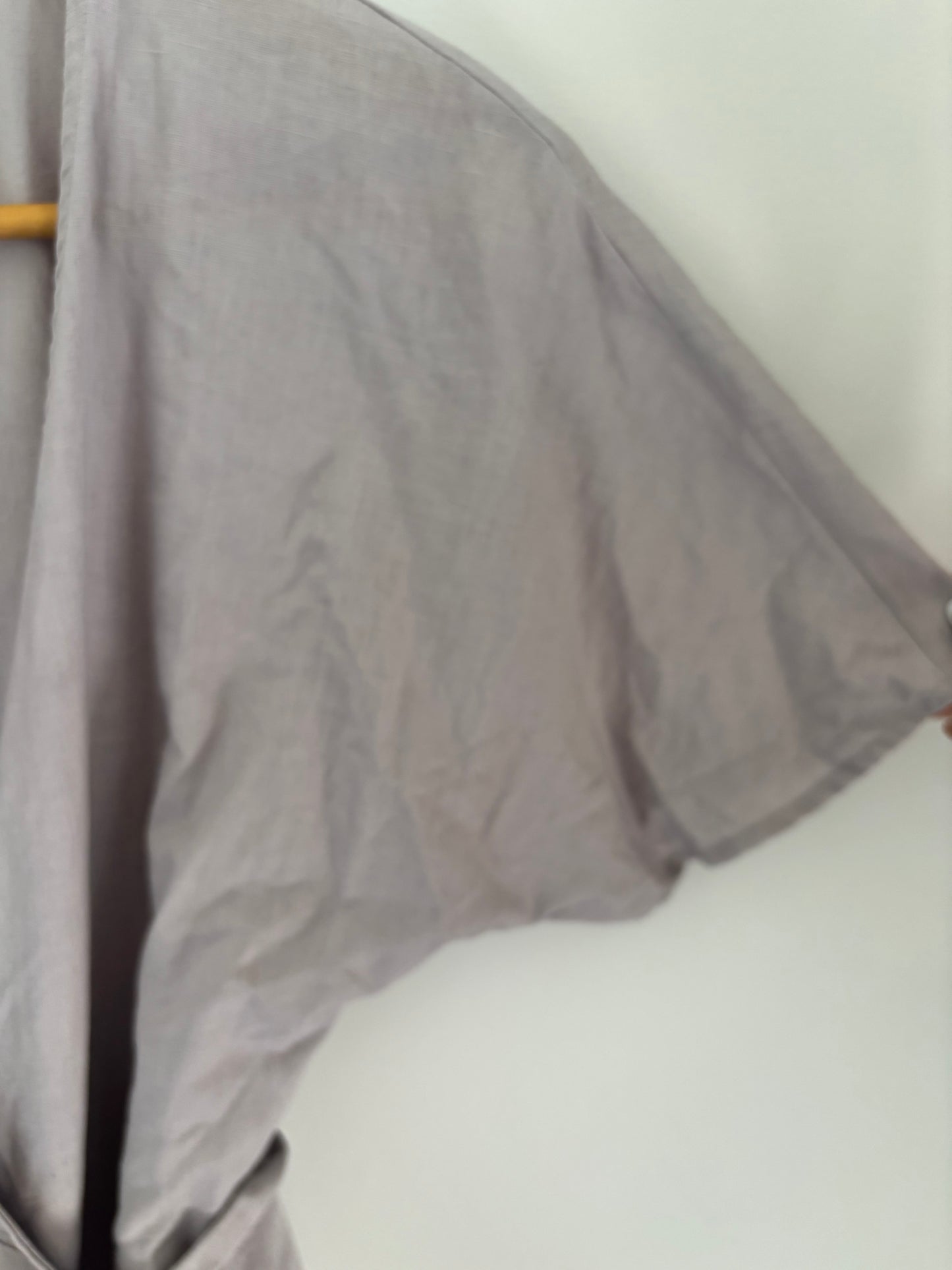 Babaton / Aritzia Wallace Linen Dress (Purple/Grey) | Medium