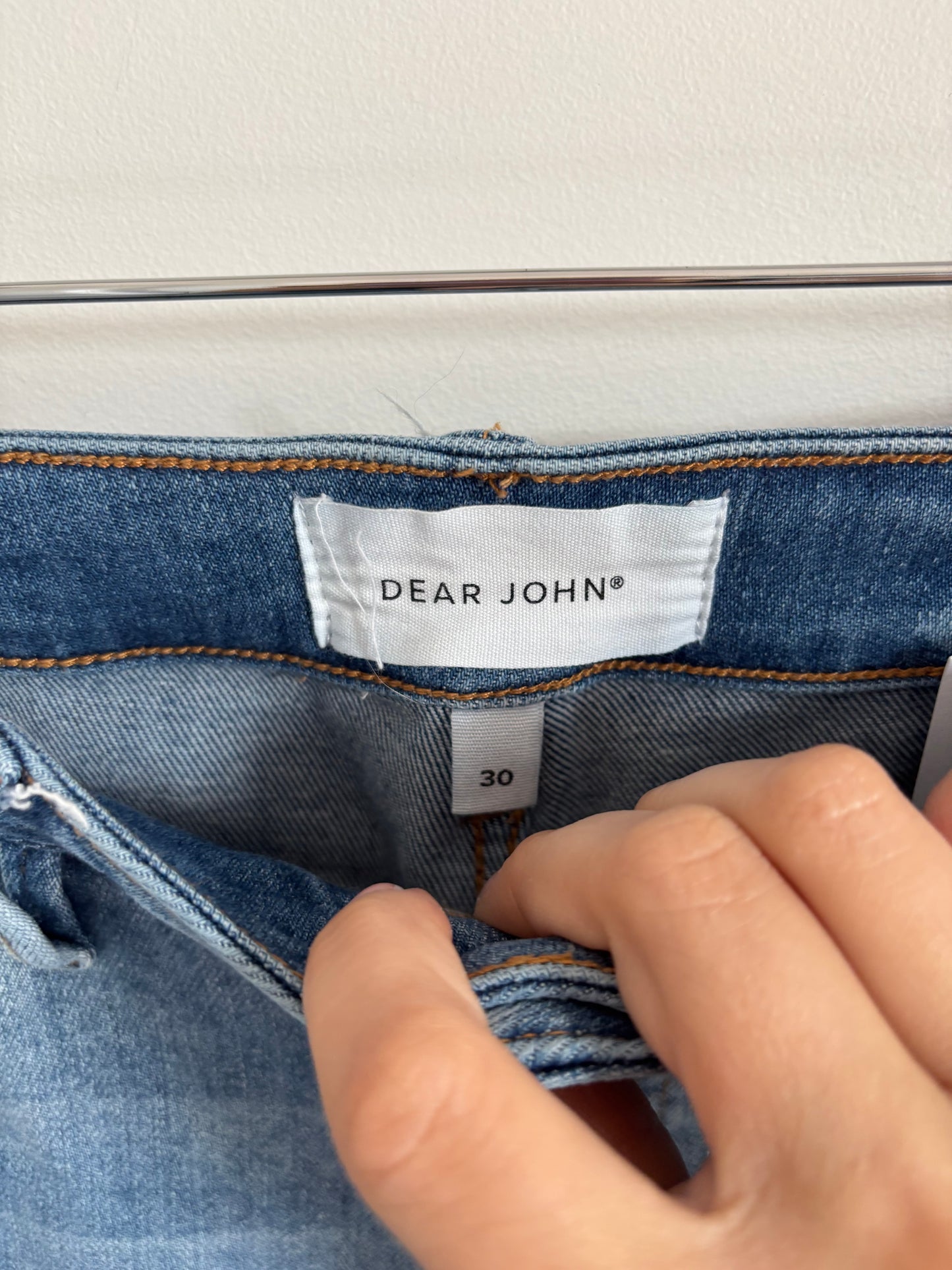 Dear John Fiona Wide Leg High Rise Denim | 30