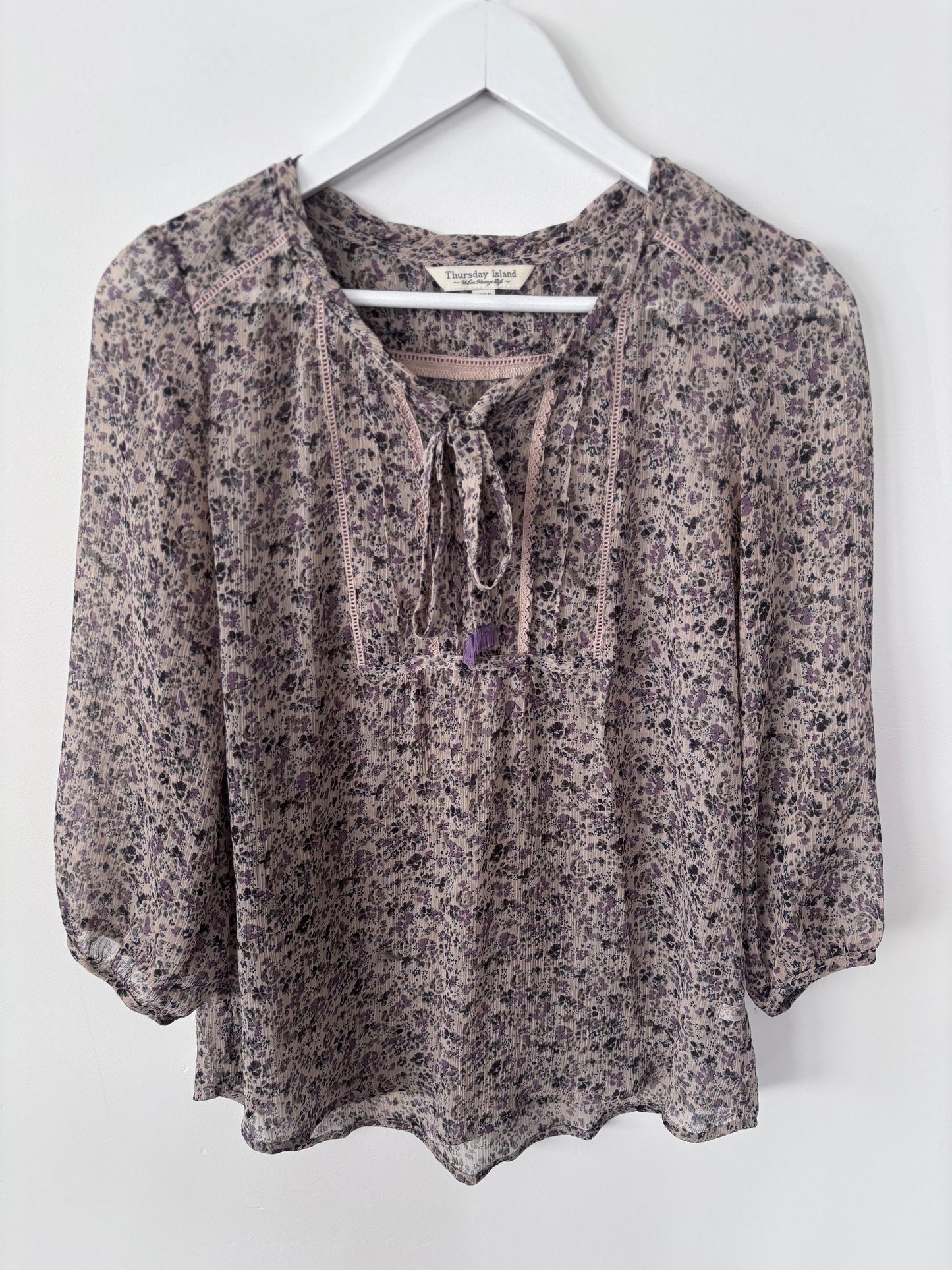 Thursday Island Vintage Floral Blouse | Sz Medium