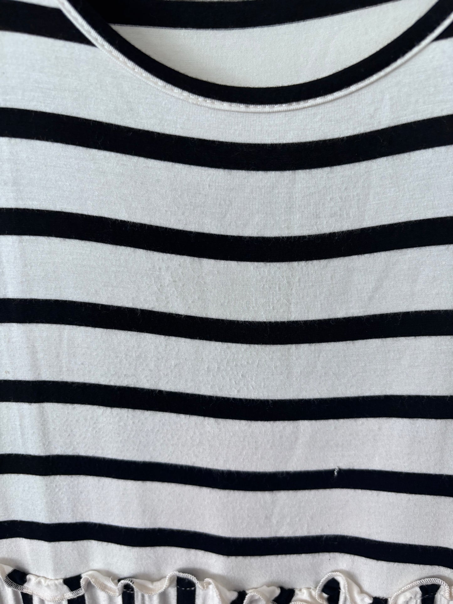 Heimish USA Striped Ruffle Tiered Dress | Sz Medium