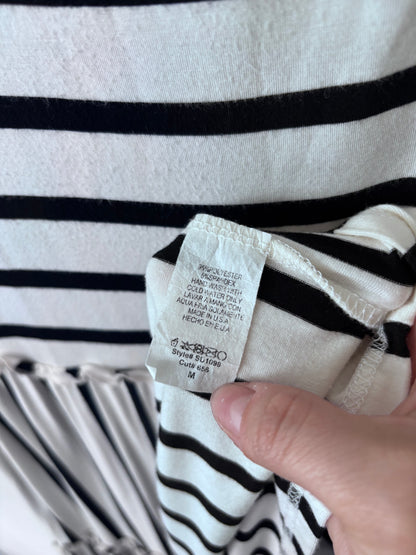 Heimish USA Striped Ruffle Tiered Dress | Sz Medium