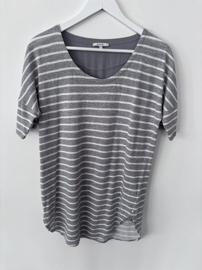 Sandwich_ Striped Top | Sz Small (oversized)