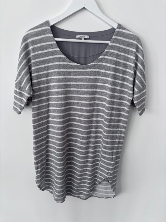 Sandwich_ Striped Top | Sz Small (oversized)