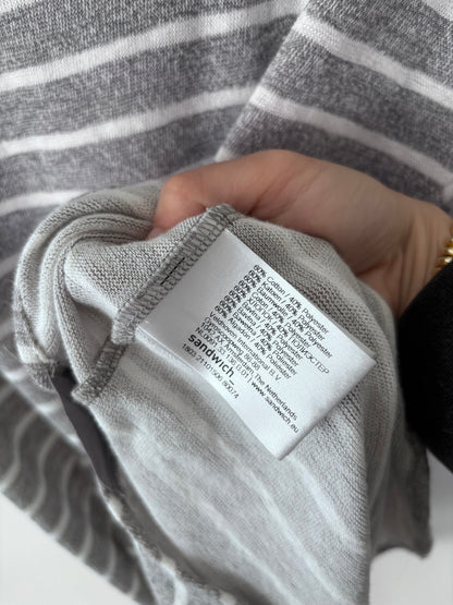 Sandwich_ Striped Top | Sz Small (oversized)
