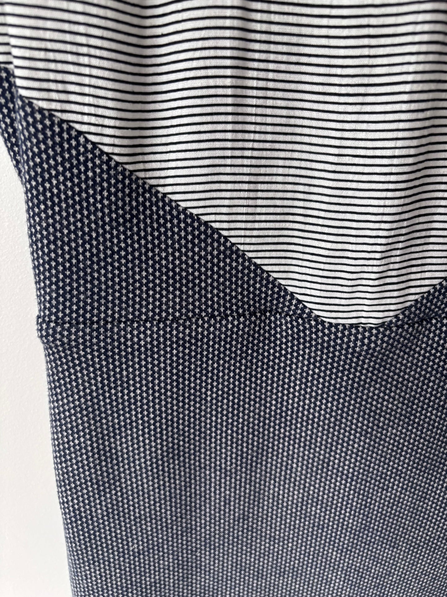 Eve Gravel Patterned Midi Dress | Sz Medium
