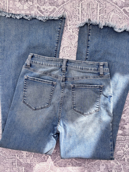 Zenana Flared Jeans | Sz 28 (stretch)