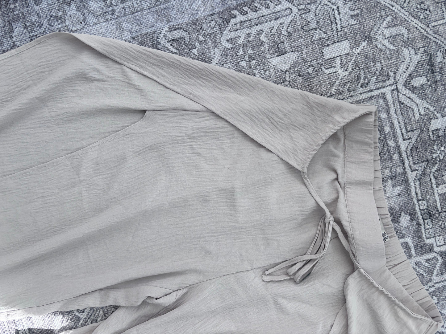 Dex Tie Front Wrap Pants NWT | Sz Large (flaw)