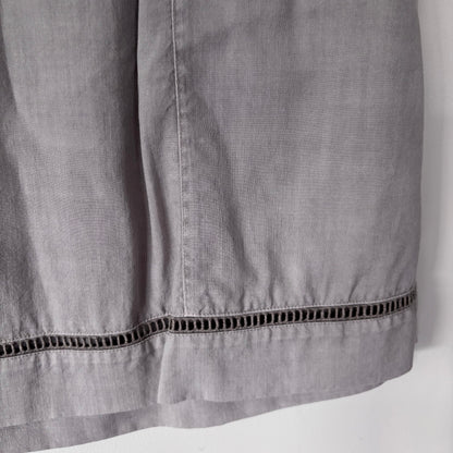 Bella Dahl Ladder Stitch Skirt in Grey | Sz Medium