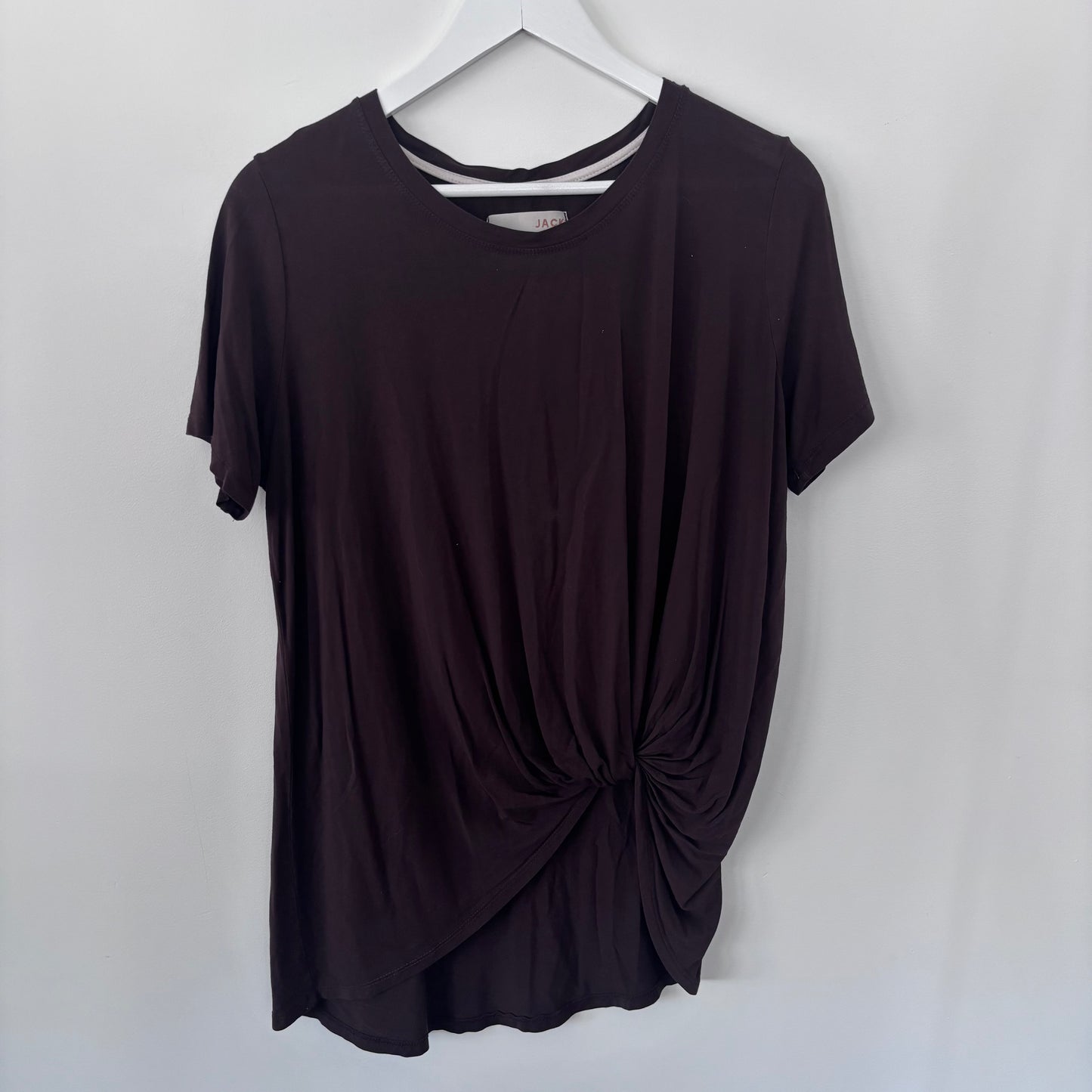 Jackson Rowe Knotty Tee Brown | Sz XS (fts like Sz Medium)(M83L3)