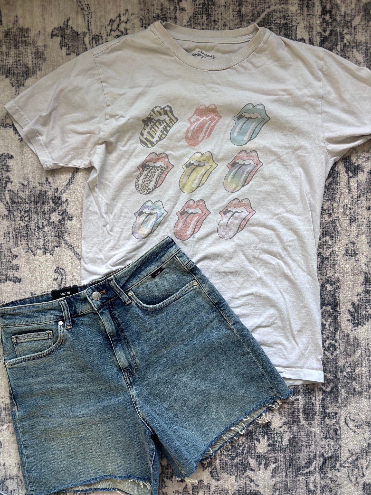 Garage Rolling Stones Graphic Tee (flaws) | Sz Small (oversized)