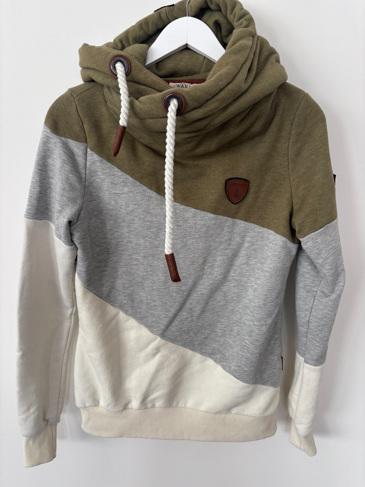 Wanakome Colourblock Hoodie | Sz Small (M76A4)
