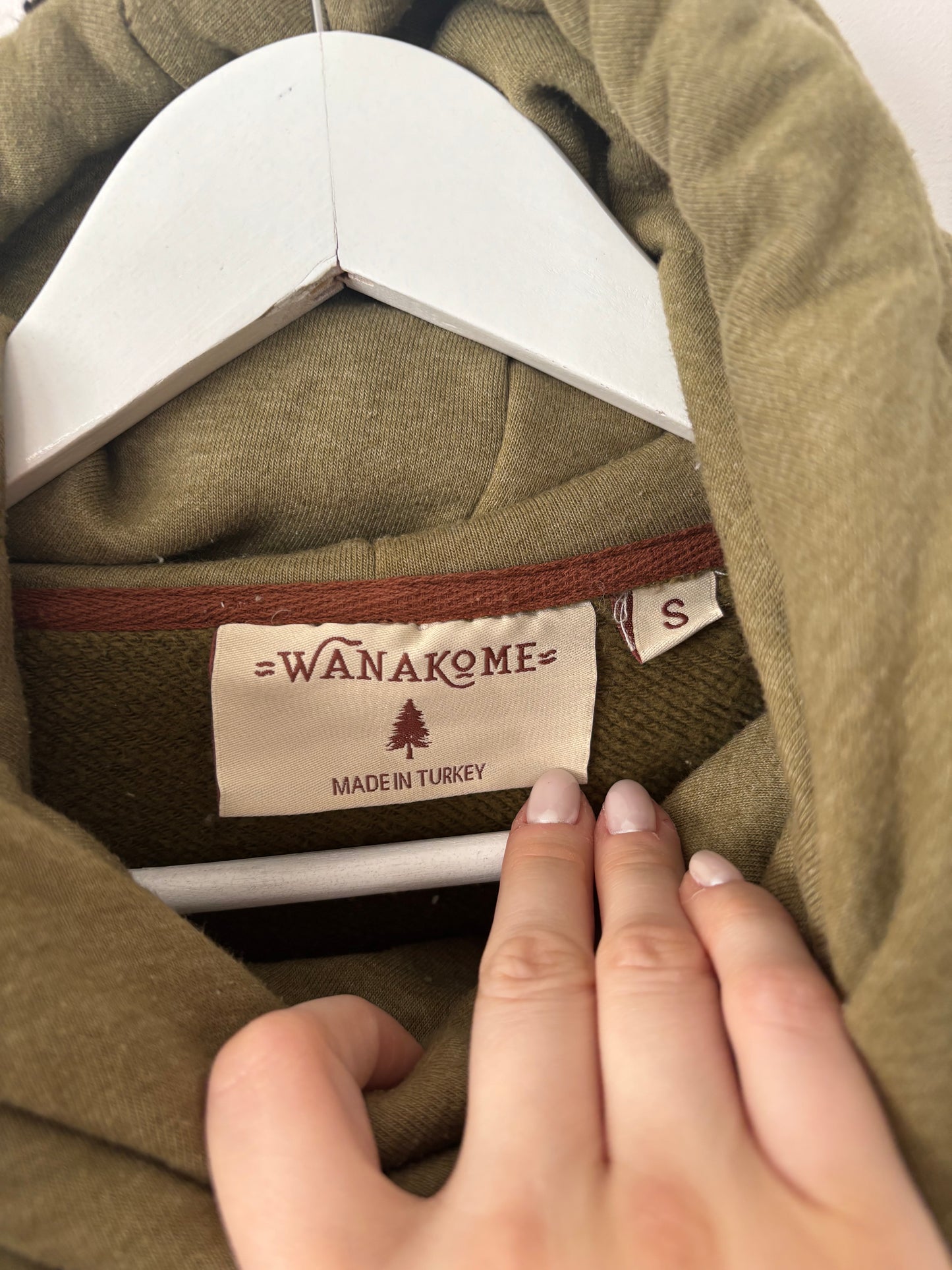 Wanakome Colourblock Hoodie | Sz Small (M76A4)