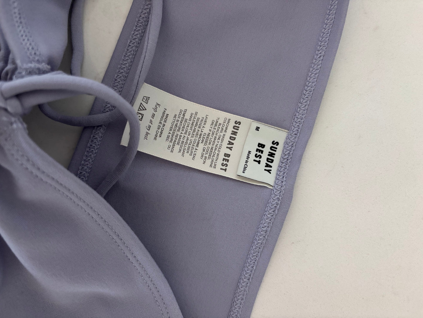 Sunday Best Cora Halter Top (lilac or mocha) | Sz Medium (CS40S5)(CS41S5)