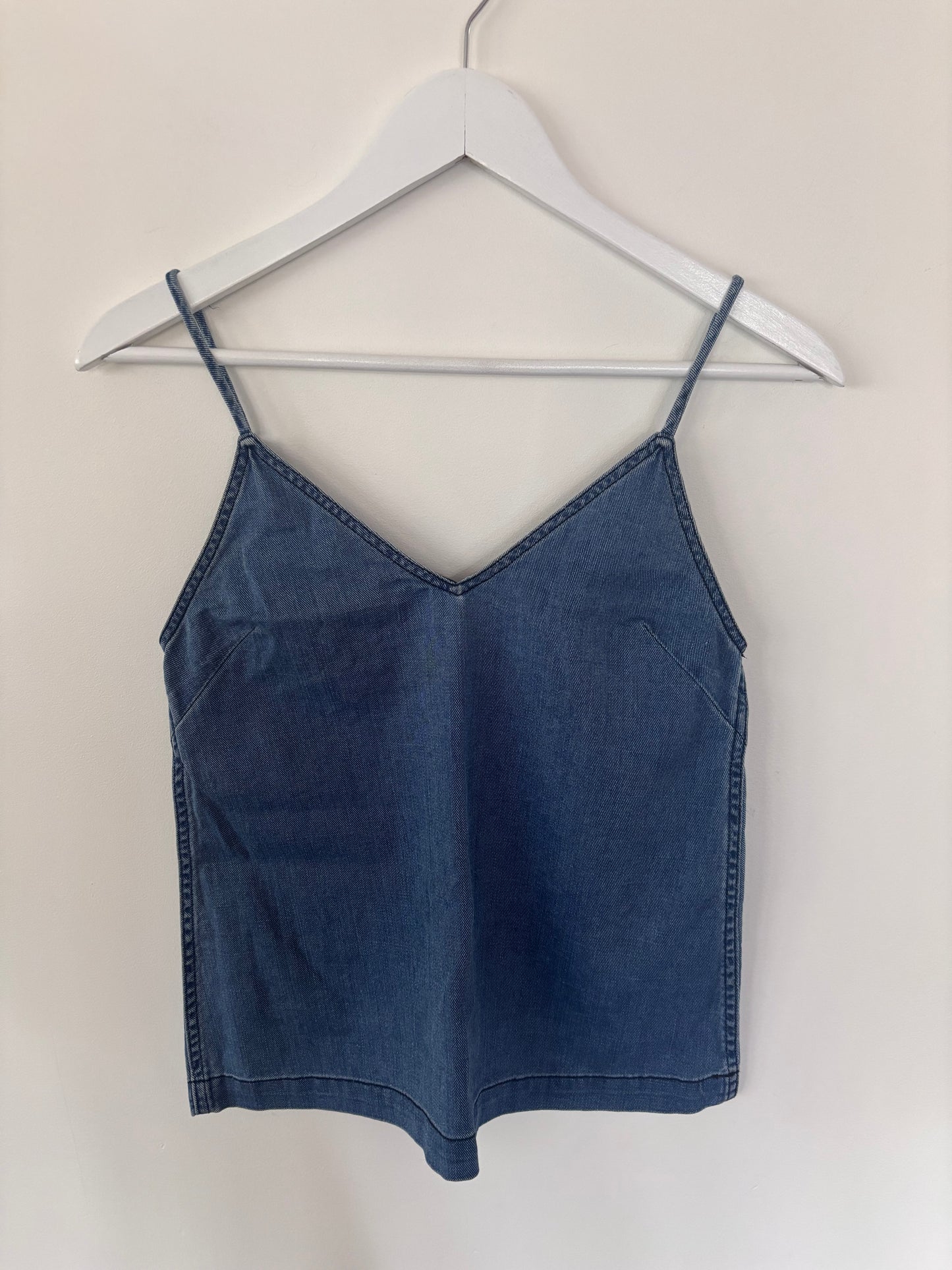Wilfred Free Denim Camisole (medium/dark wash) | Sz XXS (relaxed fit)