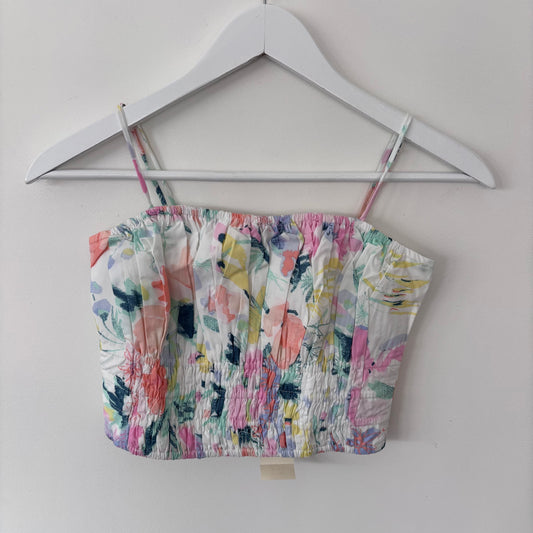 Abercrombie / The Trevor Project Smocked Tank NWT | Sz Small (M163K6)