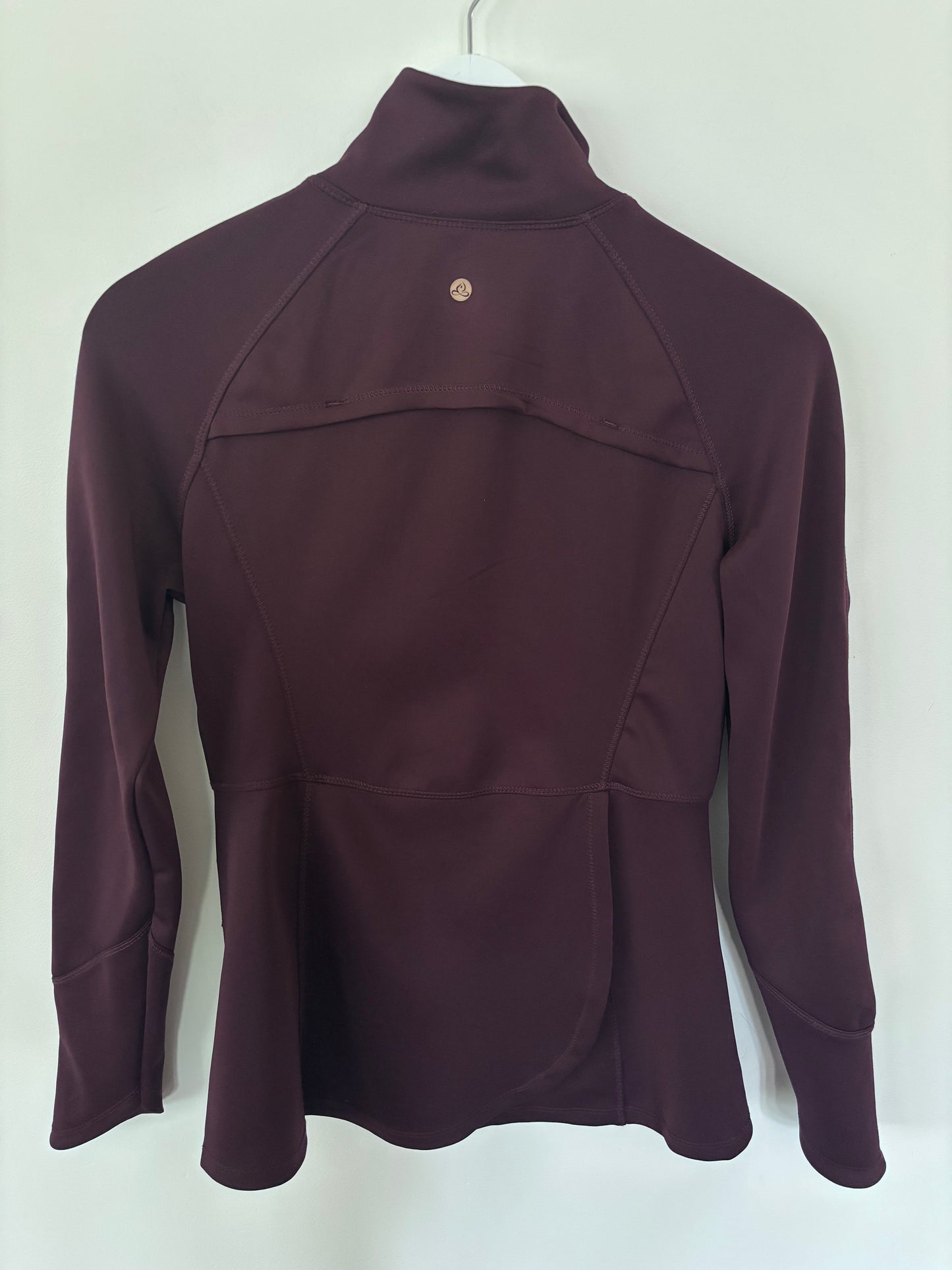 Apana Plum Athletic Zip-Up | Sz Small