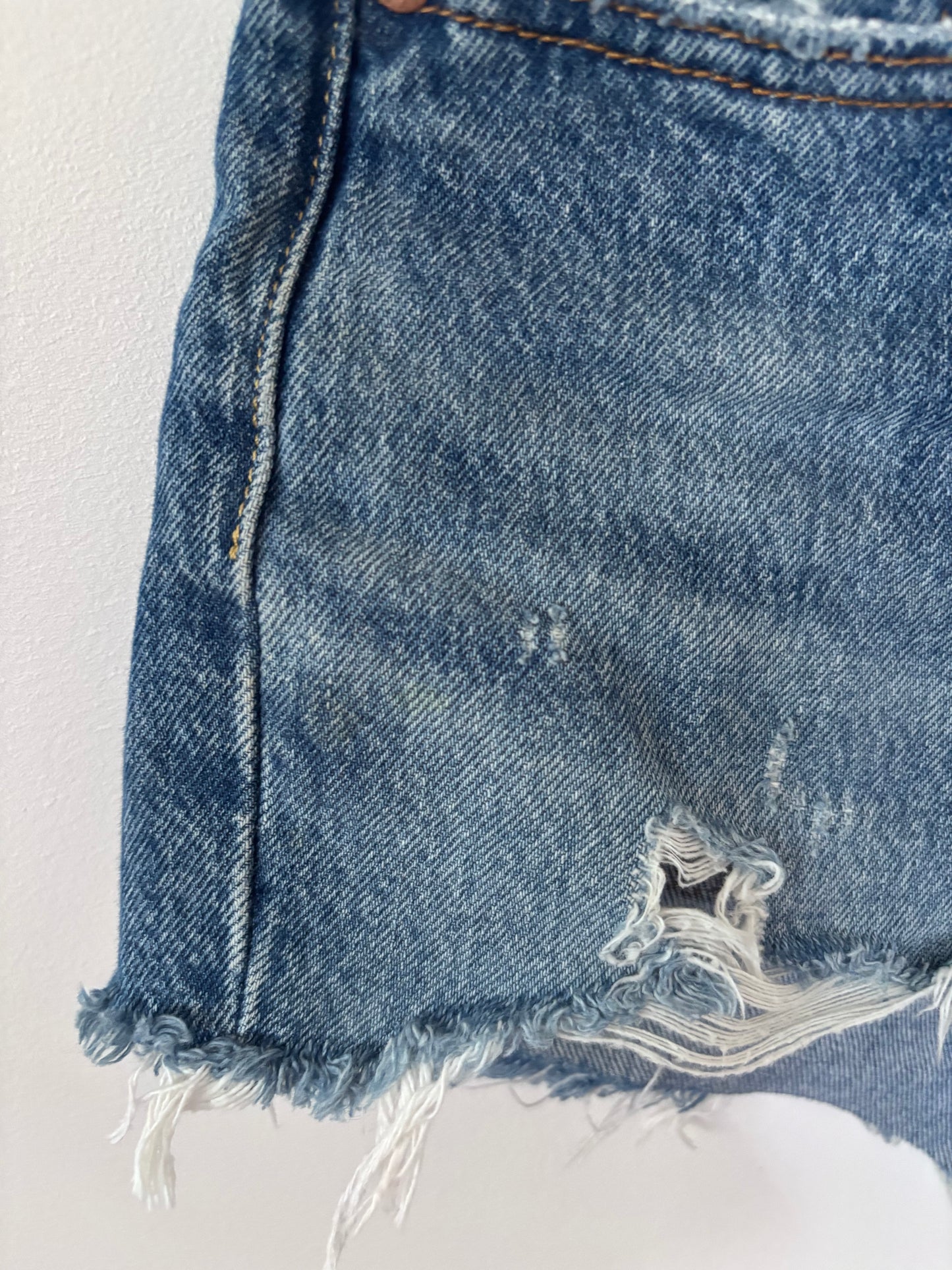 Levi 501 Shorts Light Blue | Sz 26