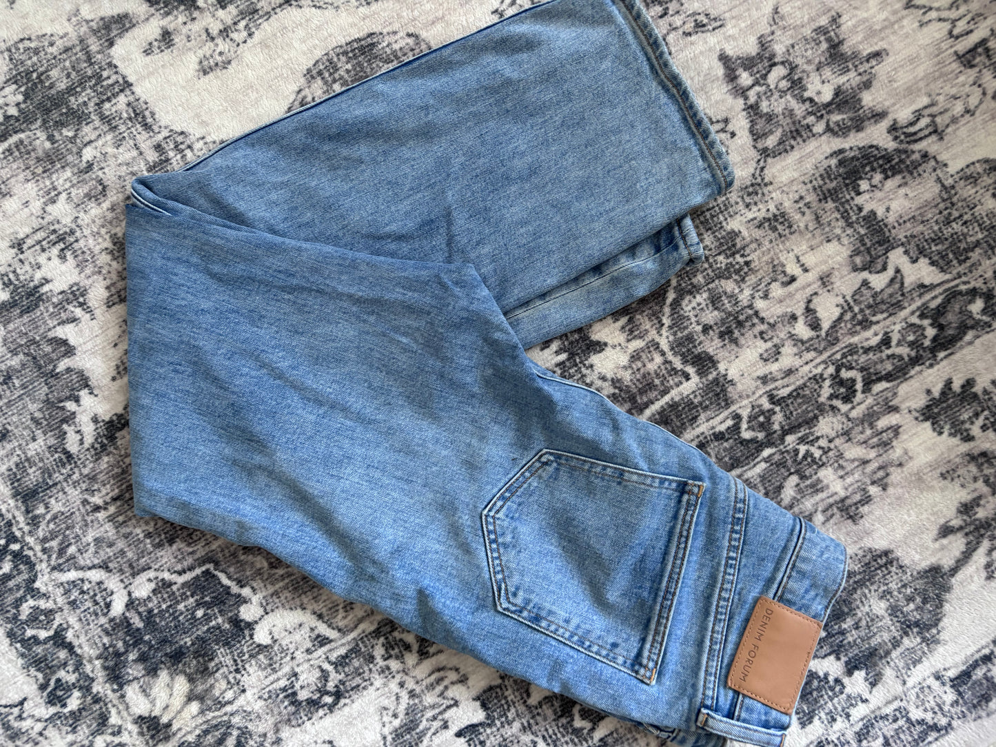 Denim Forum Arlo High Rise Straight Jeans | Sz 28