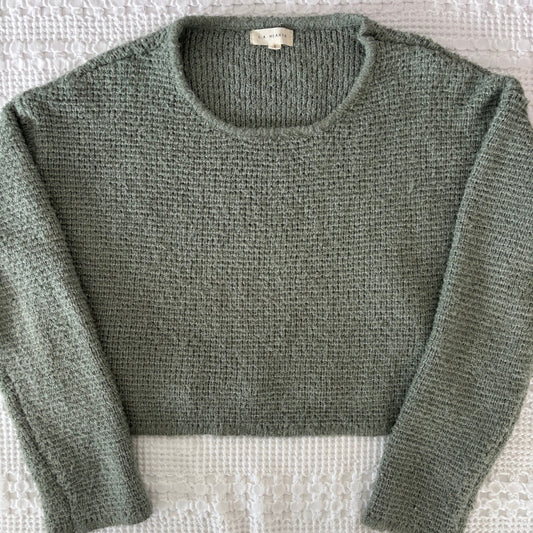 L.A. Hearts Knit Crewneck Sweater | Sz Small (Oversized)(M153S2)
